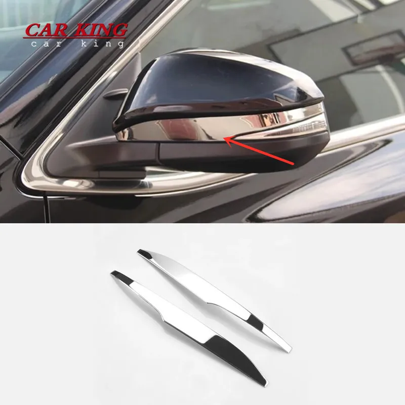 

Car Sticker Rear View Rearview Side Mirror Cover Eyebrow Trim Frame 2pcs For Toyota Noah Voxy 80 Series 2014 2015 2016 2017 2018