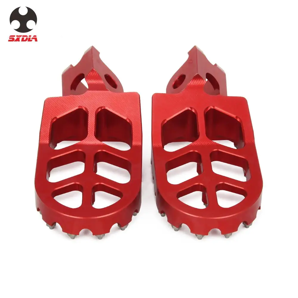 FootRest Footpegs Pedals For HONDA CR125 CR250 CRF 150R 250R 250X 250RX 450R 450RX 1100L Kawasaki KX250F KX250X KX450F KLX450R