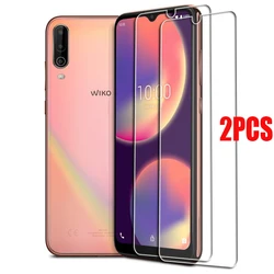 2PCS FOR Wiko View4 Tempered Glass Protective on Wiko View3 Lite Pro Y62 Plus Y60 Y80 Sunny3 Screen Protector Glass Film Cover