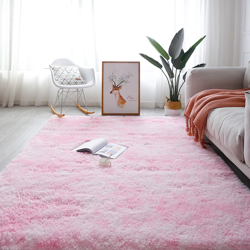 

Soft Shaggy Area Rug Bedroom Sofa Living Room Carpet Plush Furry Rugs for Home Decor Carpet Floor Mat Fluffy Area Carpet Kid Mat