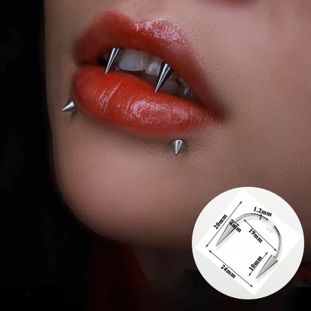 Gothic lip rings store