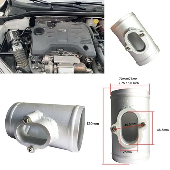 2.5/2.75/3.0 inch Air Intake Pipe Flow Sensor Assembly For Chevrolet Cruze Opel Astra MAF Performance Air Inlet Meter Adapter Tube