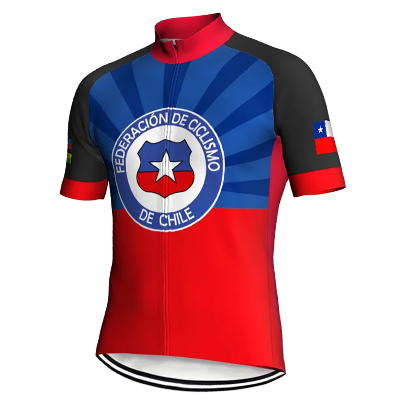 

2022 Chile Shorts Sleeve Cycling Jersey Bike Jacket MTB Wear Maillot Ciclismo Summer Top Mountain Bicycl Motocross Sport Clothes