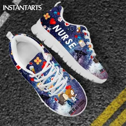 INSTANTARTS Galaxy Grey's Anatomy you are my person Design Buty pielęgniarskie dla kobiet Płaskie trampki Casualowe kobiece lekkie obuwie