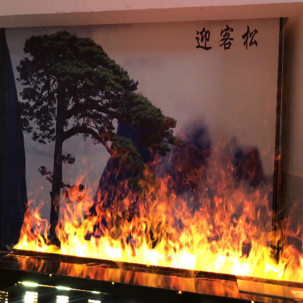 1000 MM L Fake Flame Water Electric 3d Steam Vapor Fireplace