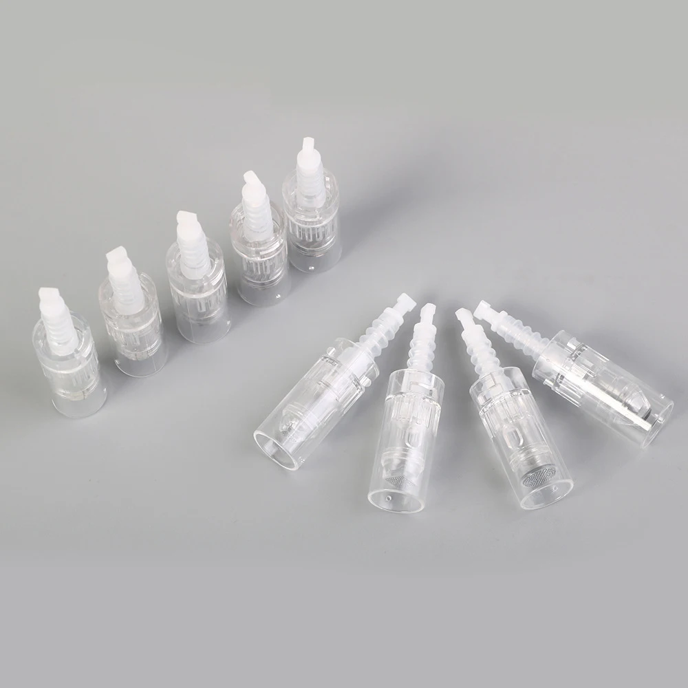 Dermapen N2 M5 M7 E30 F7 Needles Cartridge Derma Bayonet Slot Cartridges Ultima Drpen Microneedles 1/3/5/7/9/12/36/42 Pins Nano