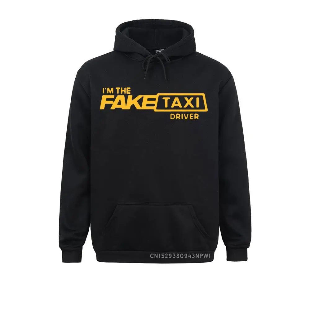 Cool Mens Sweatshirt Fake Taxi Driver Regular Hoodie Sunlight Clothing Sportswear Mens Top Quality