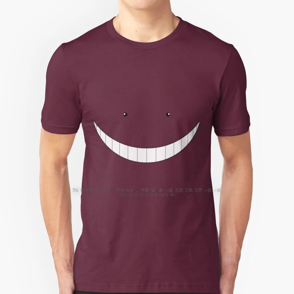 Koro Smile T Shirt Cotton 6XL Assasination Classroom Koro Sensei Korosensei Tentacle Anime Manga Fanart Fan Art