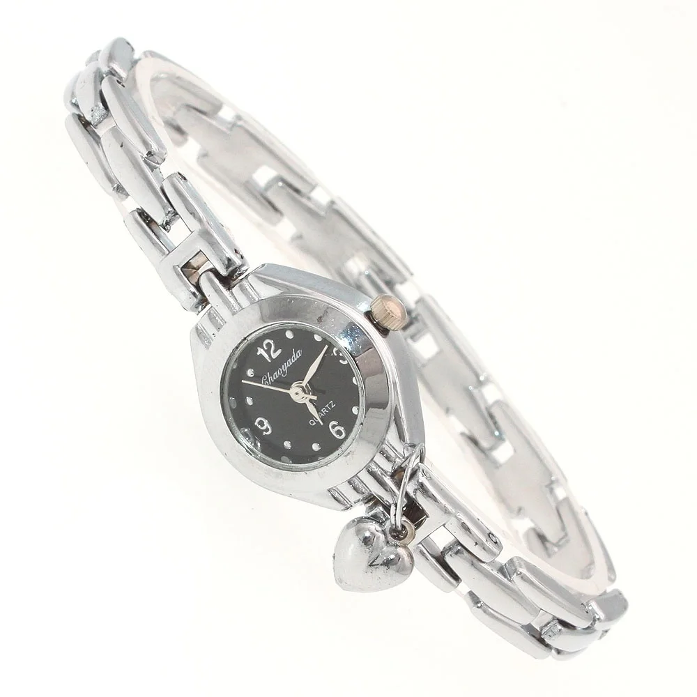 Delle donne Della Vigilanza Più Nobile di Modo Casual Wafer Design Rotondo Dial Bracelet Watch Mujor Al Quarzo Orologio Da Polso Femminile Relojes