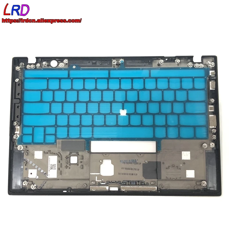 LRD oryginalna obudowa do Lenovo ThinkPad X1 Carbon 6TH klawiatura Bezel podparcie dłoni z odciskiem palca AM16R000300 czarny