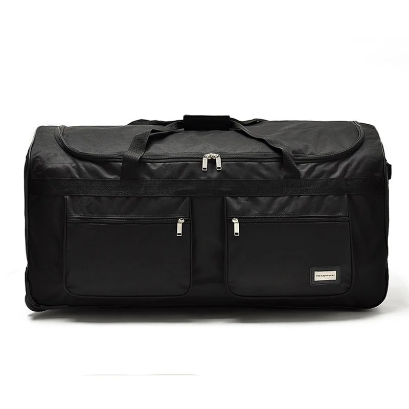 Brand Large Travel Suitcase Bag On Wheels 32/40 inch Oxford man women portable trolley luggage carry on business rolling luggage