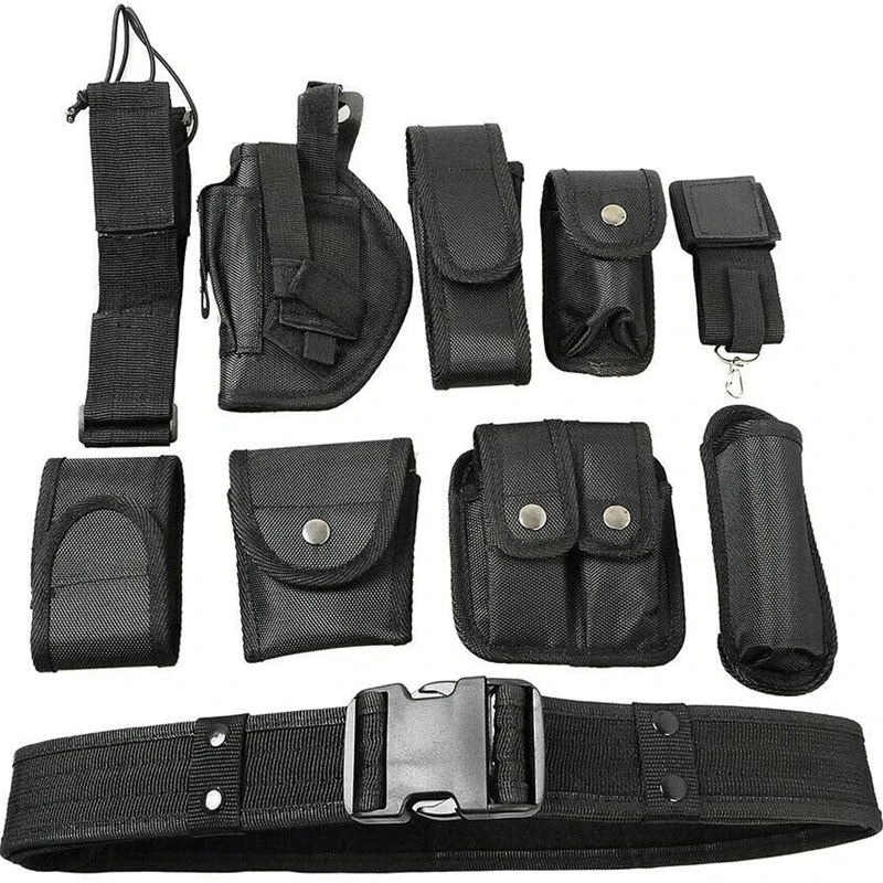 Tactical 10-in-1 Utility Tactical Belt with 9 Commonly  display picture 1
