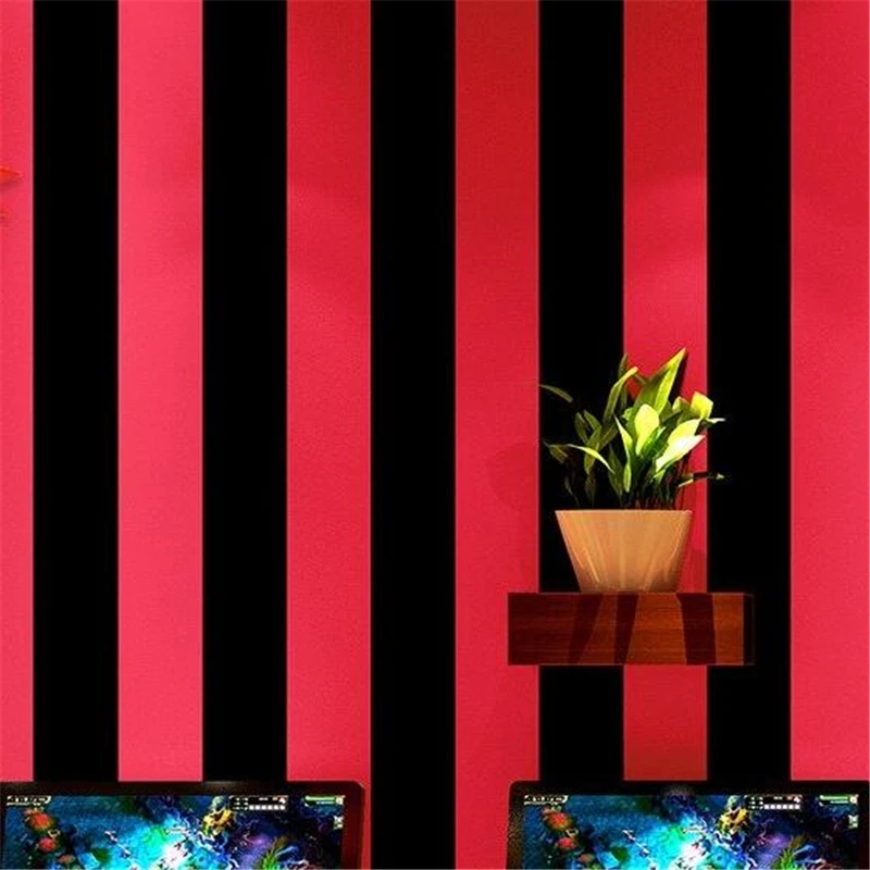 

wellyu Karaoke special vertical stripes clothing hairdressing barber shop fashion modern Internet cafe wallpaper