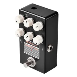 Moskyaudio Guitar Effect Pedal Classic M-Shall Classic Speaker Simulation Drive Voice Level Guitar Effect Processor Guitar Part