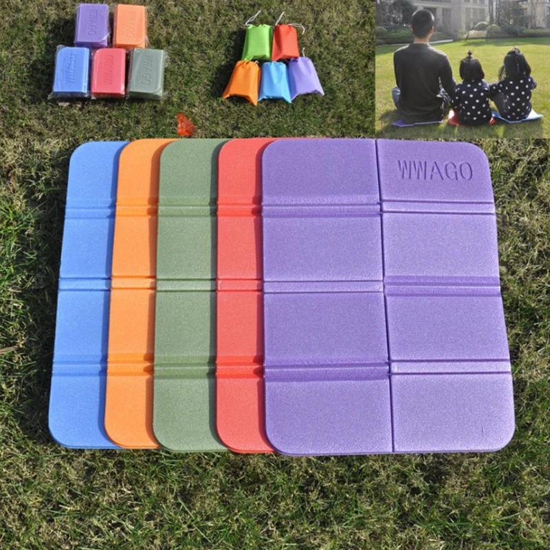 

Moisture-Proof Waterproof Prevent Dirty Camping Mat Folding Portable Small Cushion Picnic Mat Beach Pad Outdoor Tools