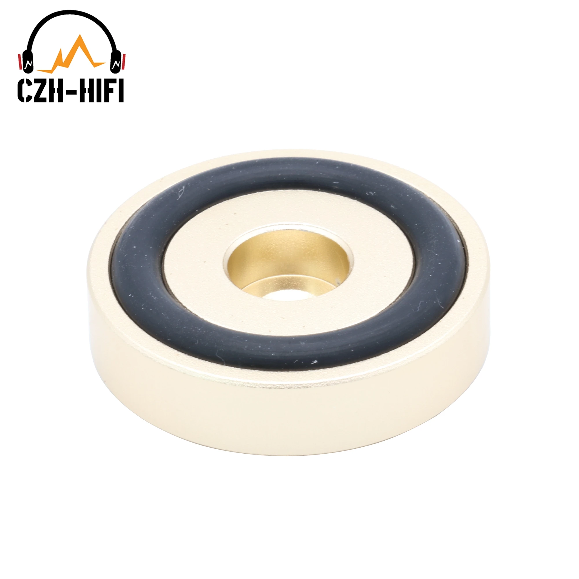 39x10mm Verstärker Lautsprecher Isolation Ständer Basis CNC Gefräste Füße aus massivem Aluminium Pad CD-Player Subwoofer Gitarre AMP Cobinet Basis – Detail 1