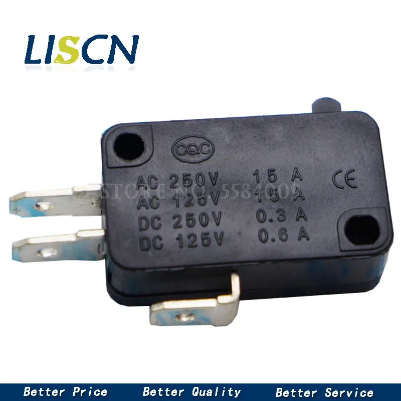 10 sztuk mikro przełącznik V-15-1C25 srebrny V-15-IC25 kuchenka mikrofalowa przełącznik