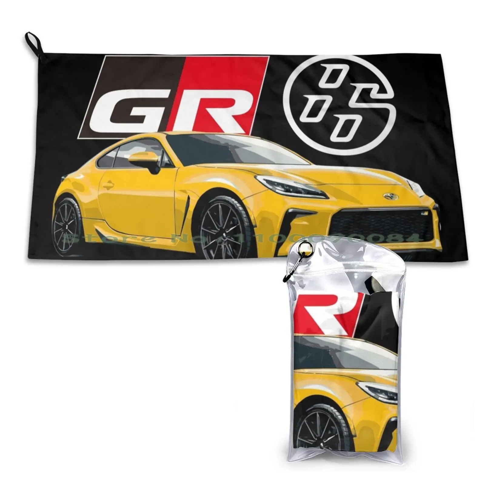 Gr86 Gazoo Racing 86 Quick Dry Towel Gym Sports Bath Portable Lgbt Pride Flag Lovecore Valentines Day Hearts Heartcore Tumblr