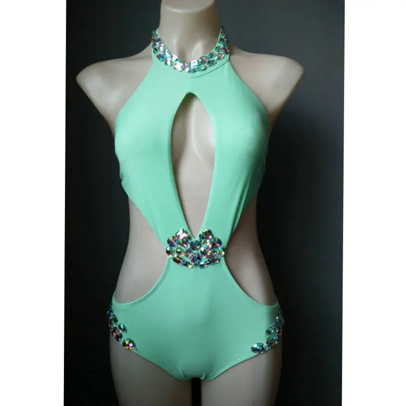 

2020 venus vacation siamese diamond bikini sexy hollow out swimwear summer sexy lady bathing suit beachwear