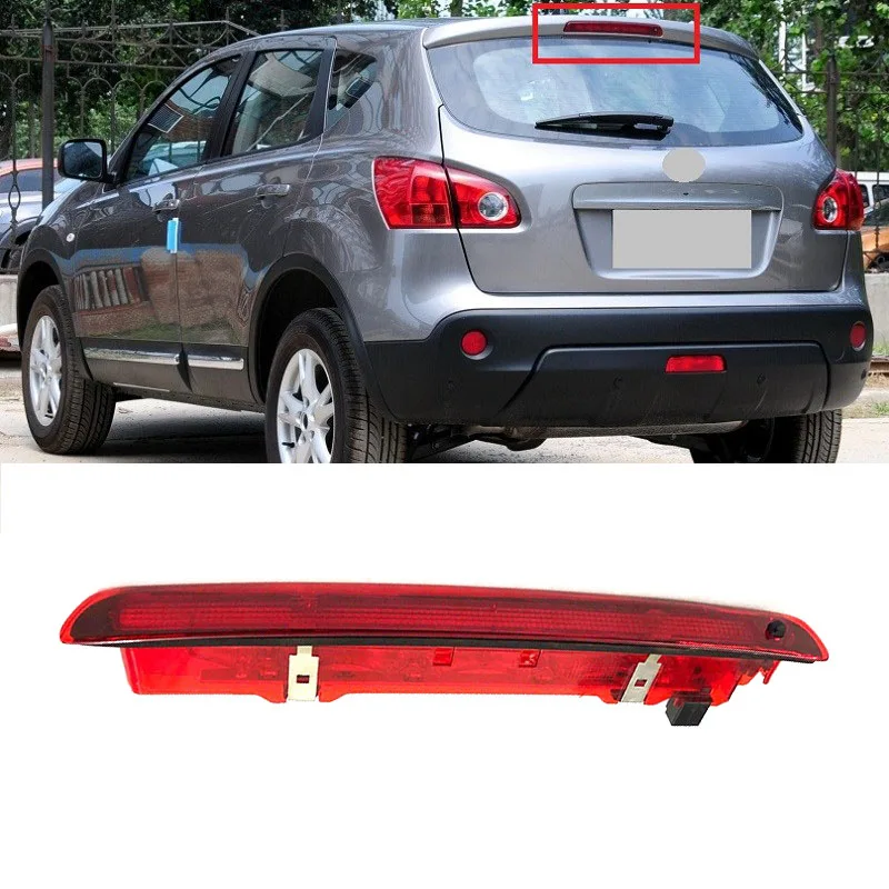 

Yasong For Nissan Qashqai J10 2008-2015 Rear Brake Light High Mount Stop Lamp Center Additional LED 3rd Third Brake Light