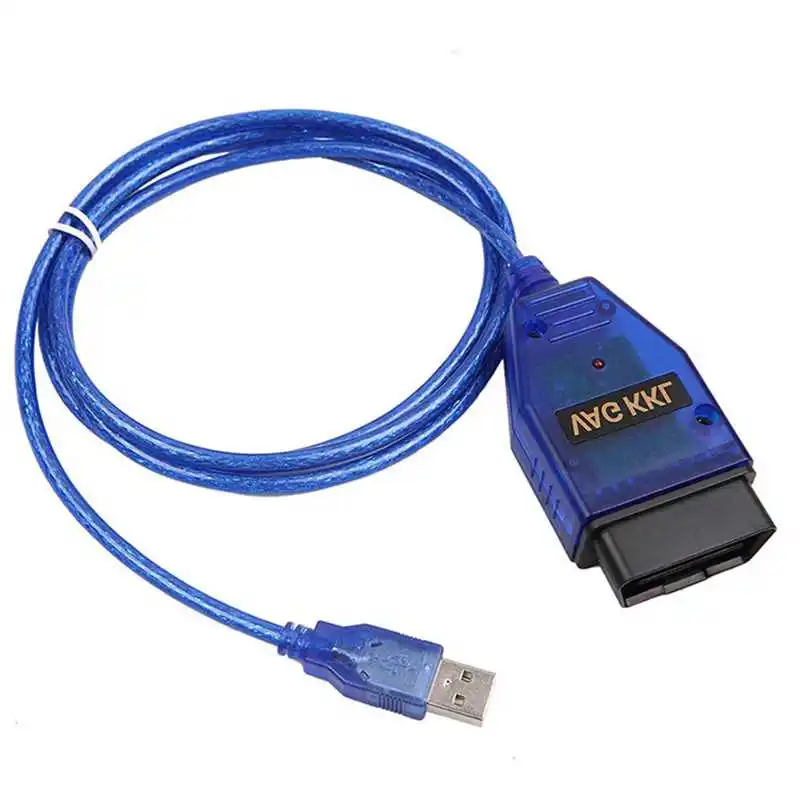 Best Quality VAG-COM 409.1 Vag Com Kkl OBD2 USB Diagnostic Cable Scanner Interface for VW A-udi S-eat Diagnostic Auto Cable Tool