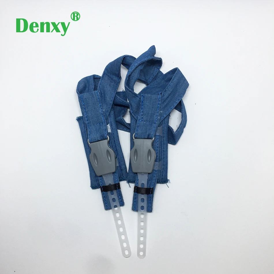 Denxy 3pc Orthodontic high pull head cap High Pull Headgear Strap extraoral anchorage product attachment Material Dental bracket