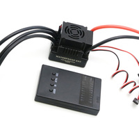 Rc 120A Brushless ESC Electric Speed Controller with 5.8V / 3A SBEC 2-4S Programe card for 1/8 1:8 RC Car