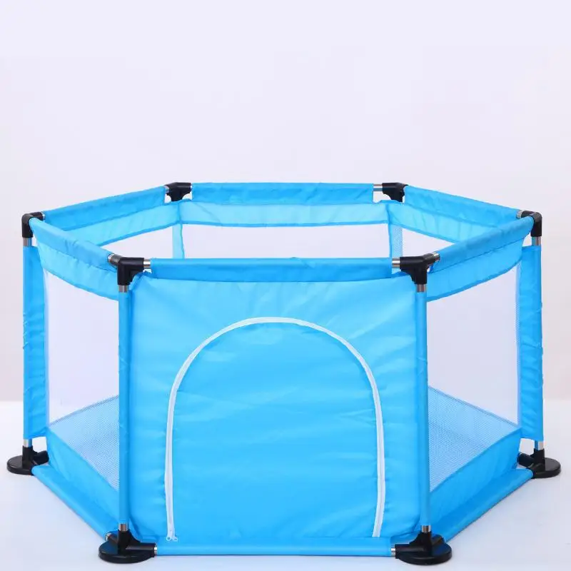 Baby Fence Children's Play Fence Safe Healthy Non-toxic Odorless Waterproof Oxford Cloth Thickened Steel Pipe Baby Playpen