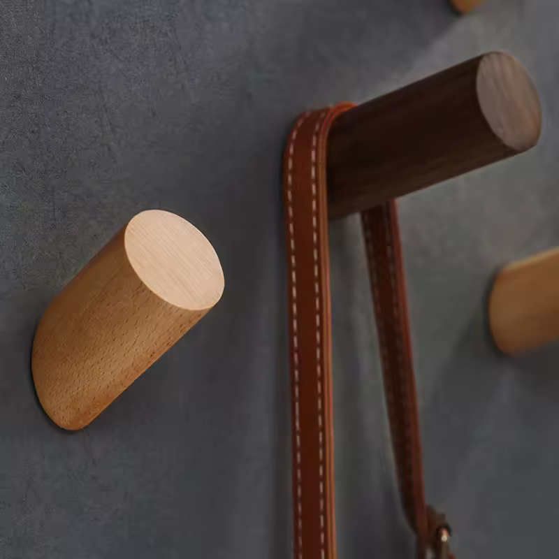 Ganci da parete in legno naturale appendiabiti appendiabiti appendiabiti appendiabiti da parete appendiabiti portachiavi organizzatore appendiabiti da parete decorazioni per la casa