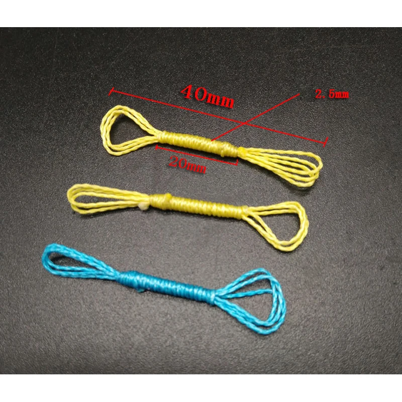 Dardos y gomas recambio para catapulta de pesca