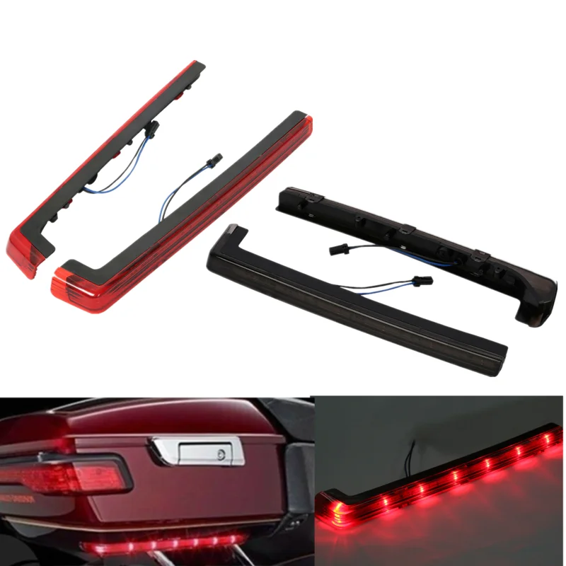 

Motorcycle Tour Pak Pack Accent Side Panel LED Light For Harley Touring Tour Pak Road King Street Glide 2006-2024 2020 2019 2018