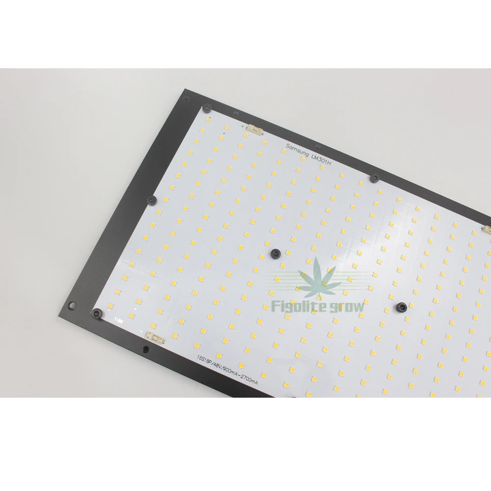 Imagem -04 - Placa de Luz Led para Cultivo de Figolite Placa com Dissipador de Calor de Led Qb288lm301h 125w Mix 660nm uv ir sem Driver