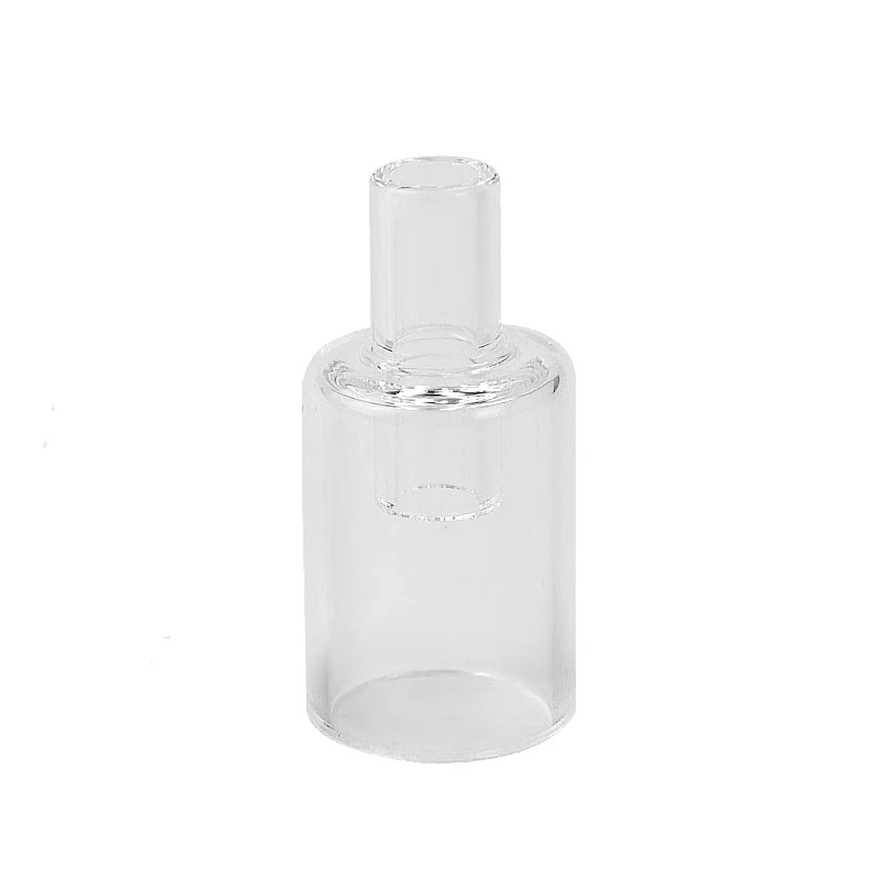 Longmada Quart Glass Mouthpiece Cap, Replacement Cap, 16mm Inner Diameter, Size Connect, Glowcore