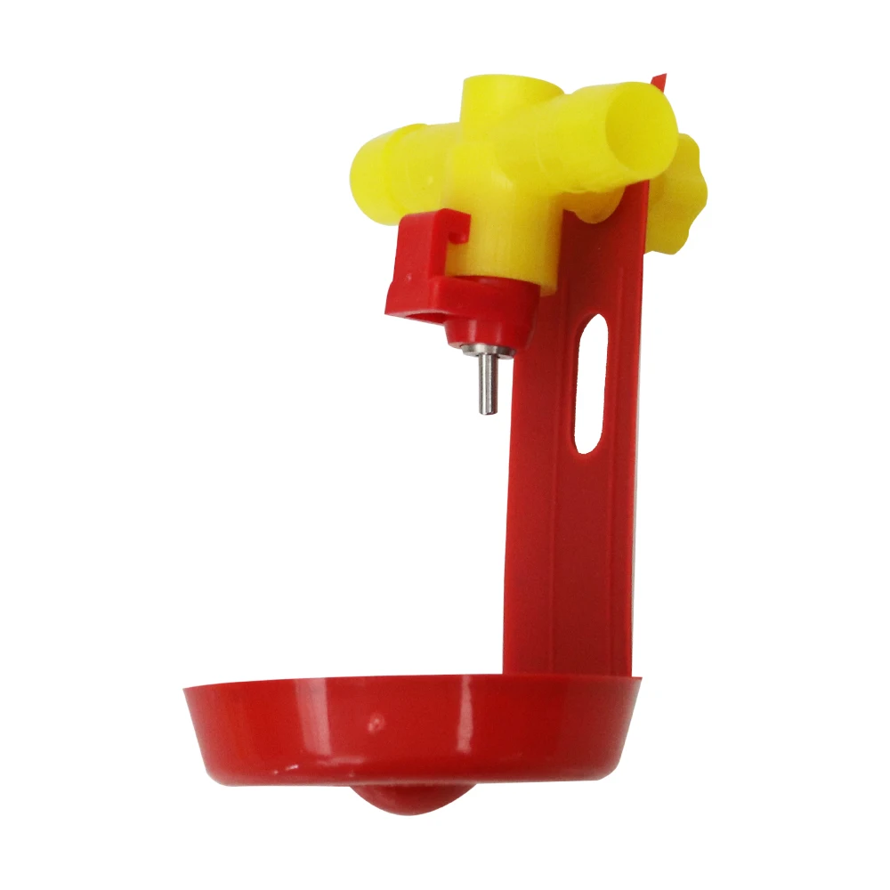 

5Pcs Plastic Chicken Nipple Drinkers Automatic Poultry Cups Ball Nipple Poultry Feeding Waterer Chicken Drinking Water Equipment