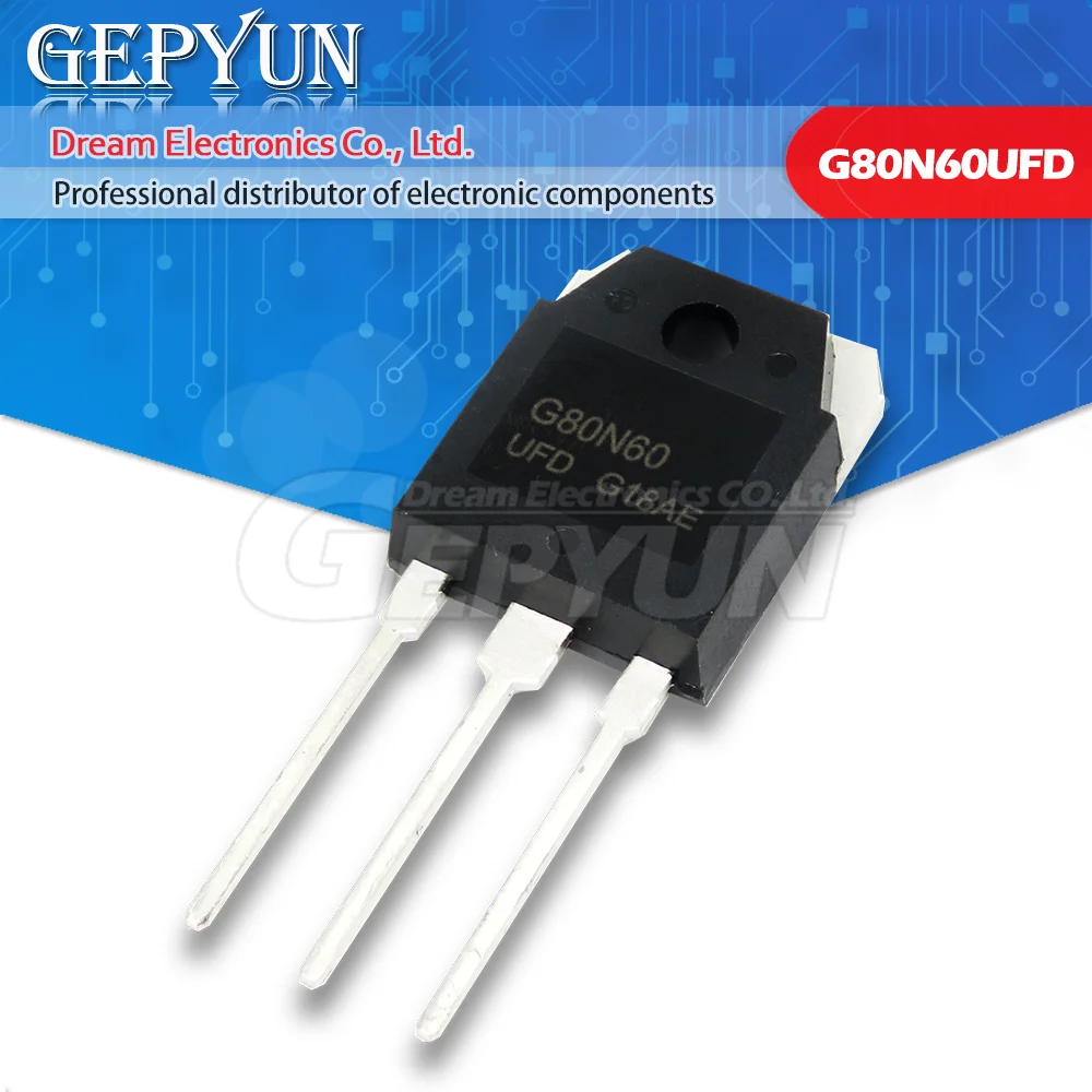 5Pcs SGH80N60UFD TO-3P SGH80N60 TO-247 G80N60 G80N60UFD 80N60 G40N60UFD TO3P G40N60 40N60