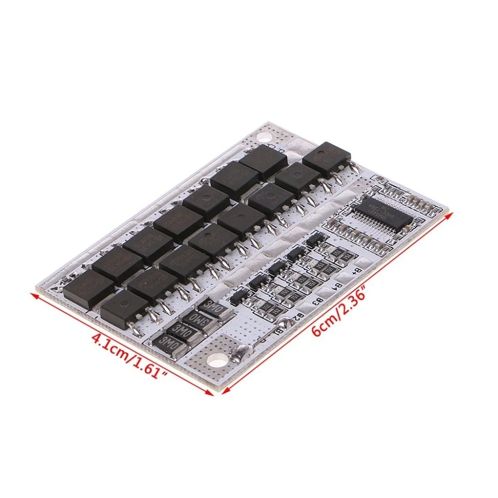 Cargador de batería de litio, placa de circuito de protección, PCB, BMS, para Módulo de Motor de taladro, 3S, A4S, 5S, 100A, 12V, 21V, nuevo