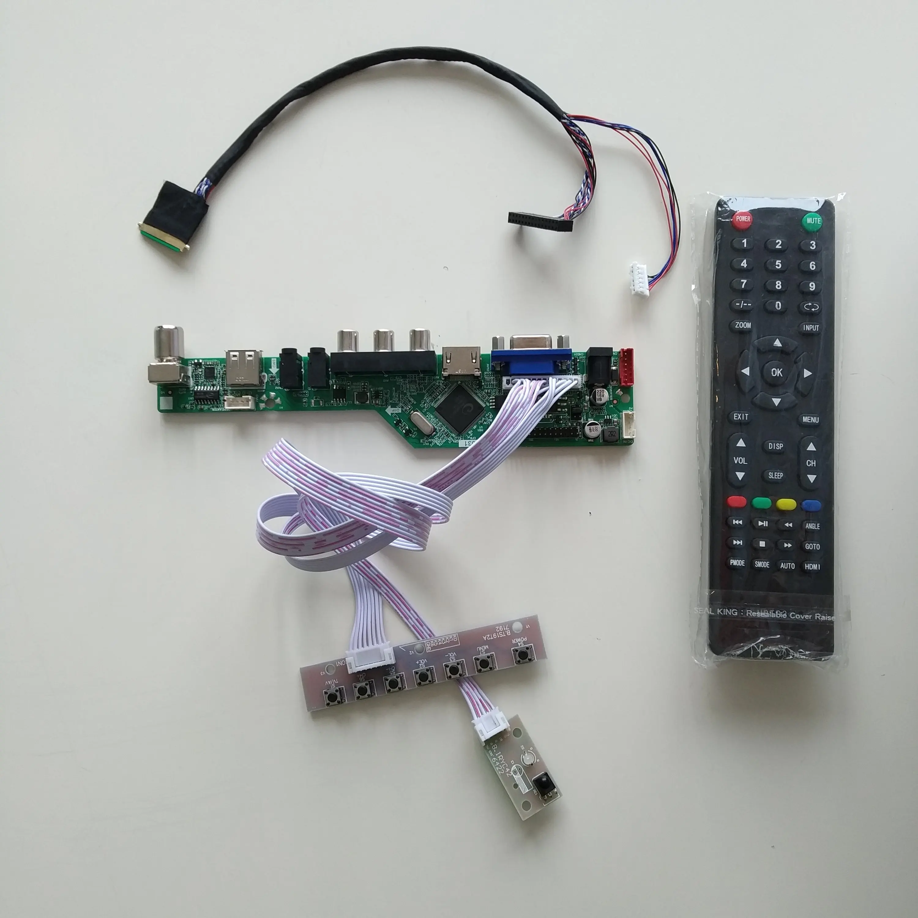 Vga Av Lcd Led Tv U… - image