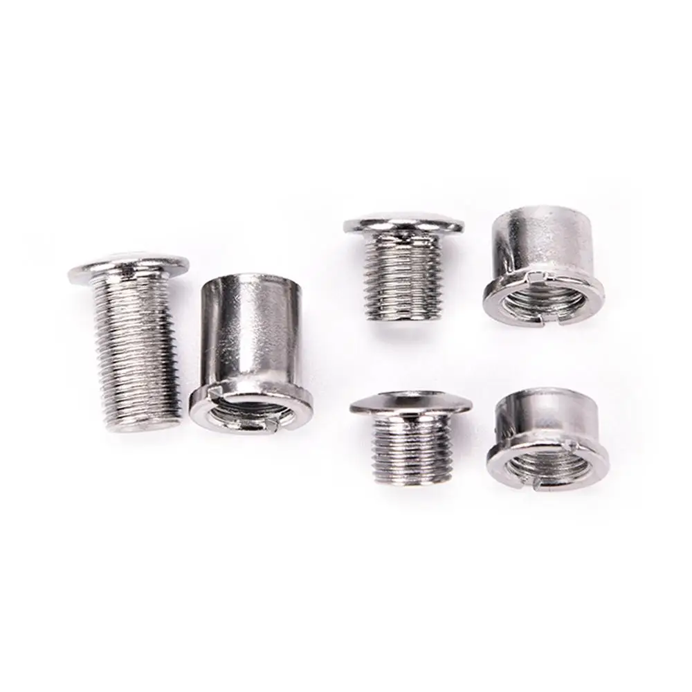 5pcs/pack Crankset Bolts Crank Bolts Bike Chainring Bolts Bicycle Crank Screws Nut