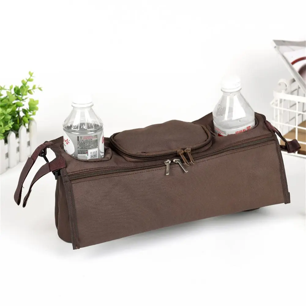 

Storage Bag Wheelchair Stroller Accessories Baby Pram Bottle Cup Holder Baby Stroller Organizer Infant Nappy Bags Carriage Bag