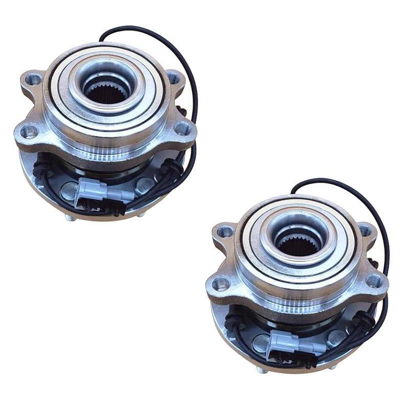 2pcs Auto Front Wheel Hub Bearing 40202-EJ70B For 2006 2007 2008 2009 2010 2011 2012 2013 Infiniti M35X 37 45 56 AWD