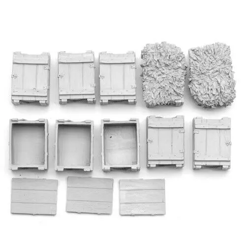 1/16 modern box Set   Resin figure Model kits Miniature gk Unassembly Unpainted