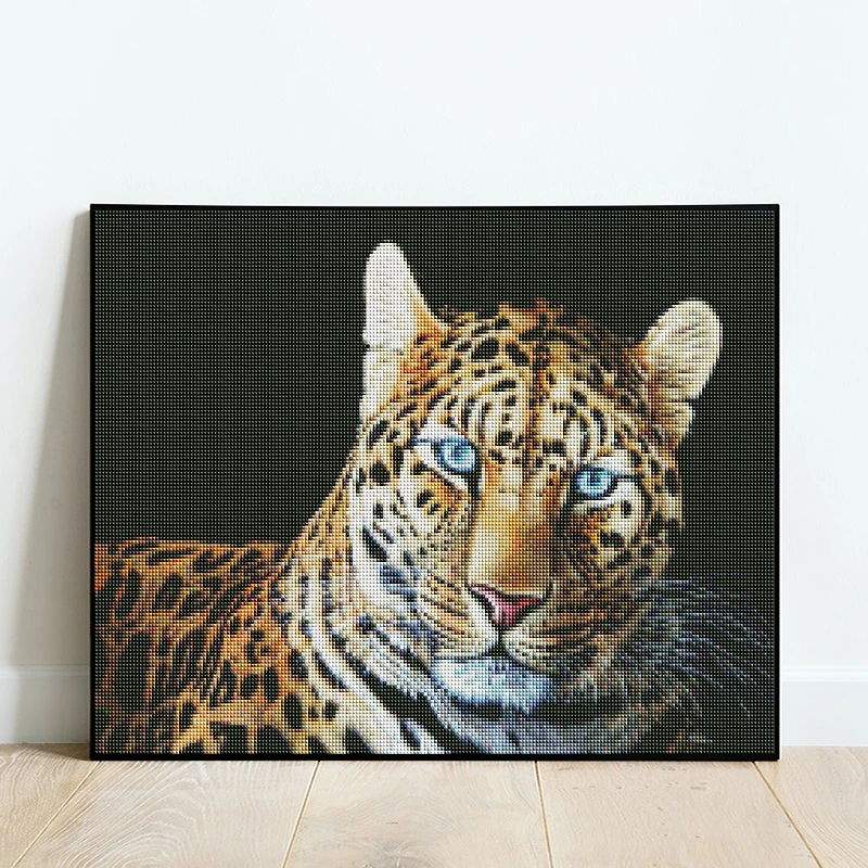 5D DIY Diamond Painting Kit dark animal horse Cat lion tiger Wolf giraffe Full Square&Round embroidery mosaic Cross stitch Paint