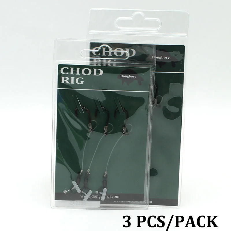 Carp Fishing Hook Ready Tied Chod Rigs - Carp Pop Up Stiff Rig Coarse Fishing Hook Size 6 8 10