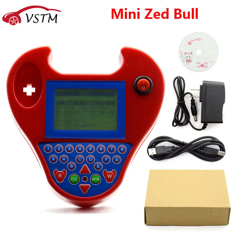 2024 Latest Version V508 Super Mini Zedbull Smart Zed-Bull Key Transponder Programmer MINI ZED BULL Key Programmer