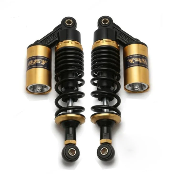 FRY  New 265mm 270mm 280mmSuspension Rear Shock Absorber Motorcycle for HONDA YAMAHA SUZUKI Black + Gold