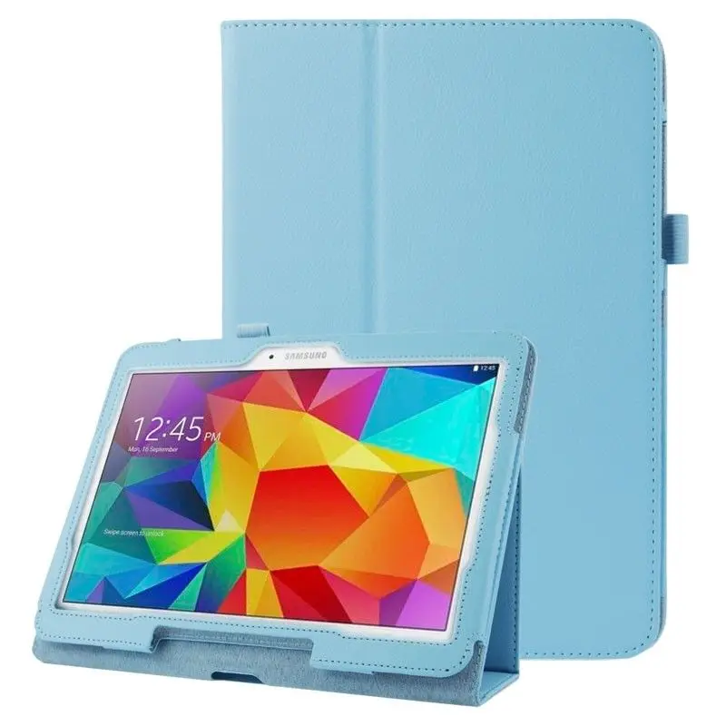 PU Leather Case for Samsung Galaxy Tab 3 10.1 GT-P5200 P5210 P5220 Slim Cover for Samsung Tab4 10 SM-T530 T531 T535 Case