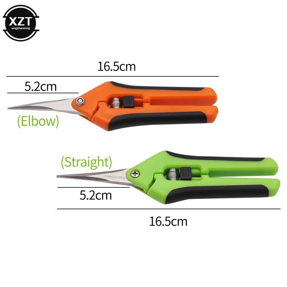 Garden Tools Secateurs Bonsai Shears Metal Gardening Scissor Pruning Tool Hand Cutter Fruit Picking Weed Household Potted 1PC