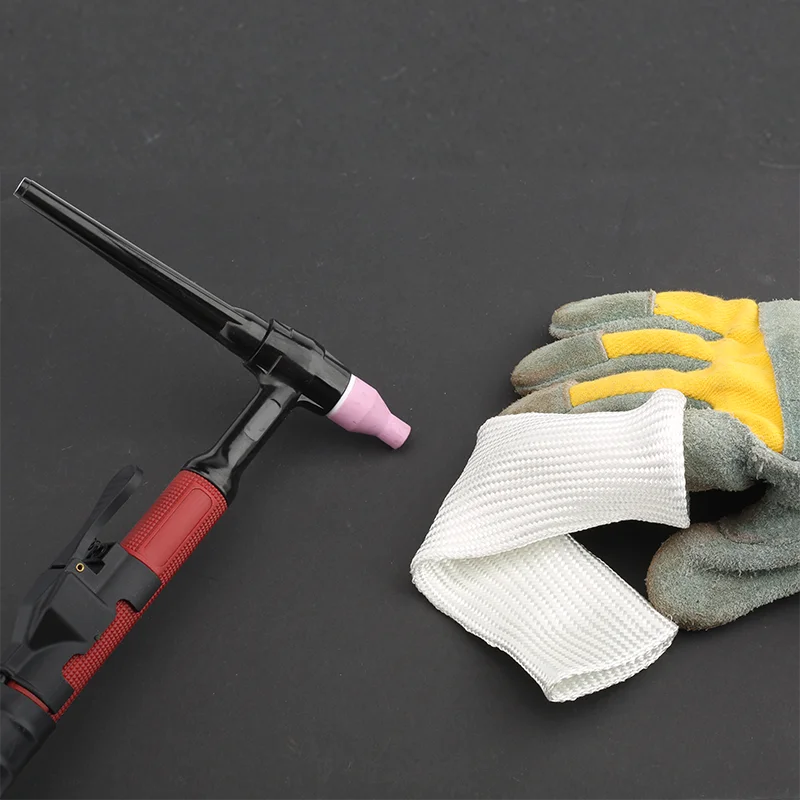 Tig Finger protection Argon Arc Welding Finger culle Anti-scottatura culla in fibra di vetro culle per dita resistenza alle alte temperature