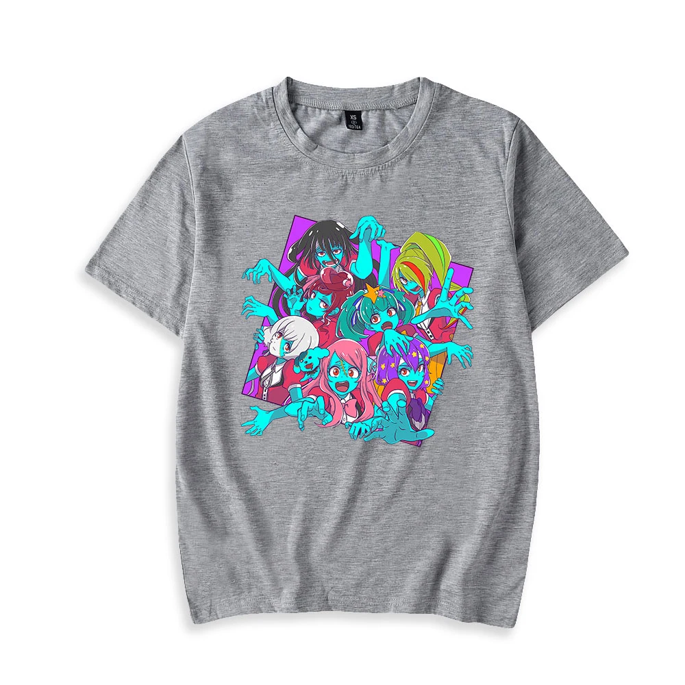 2021 Zombie Land Saga Minamoto Sakura stampa Summer Holiday Street Graffiti Style T-shirt uomo/donna novità street style top