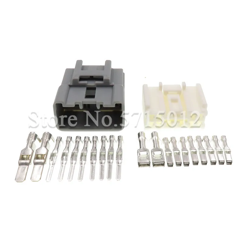 10 Hole 6520-1142 Female Male Electric Plug Auto Wiring Cable Sockets